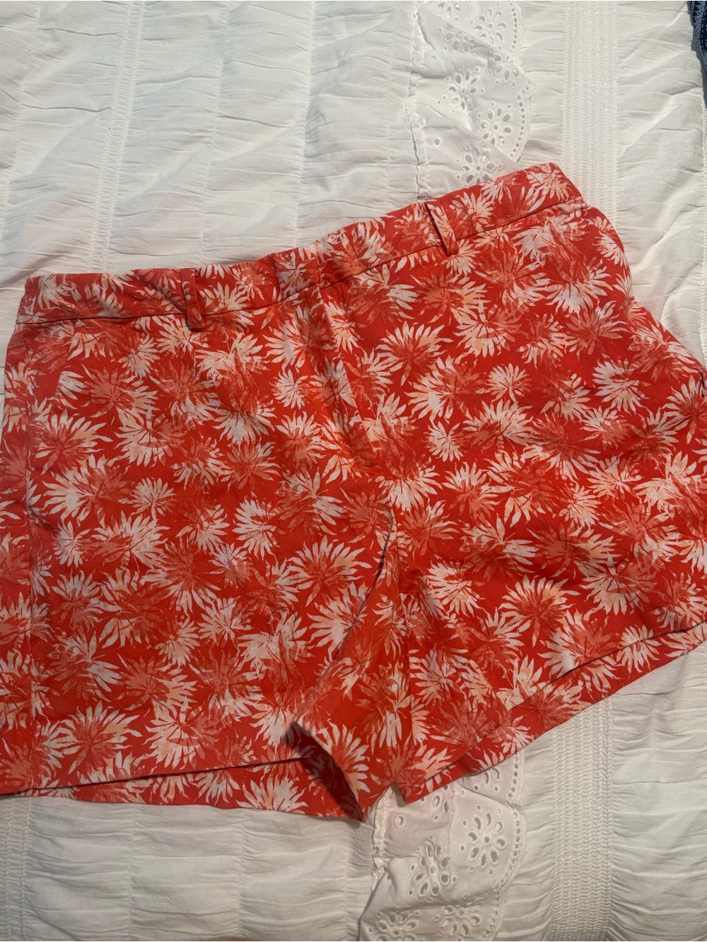 Michael Kors Coral Floral Bermuda Shorts